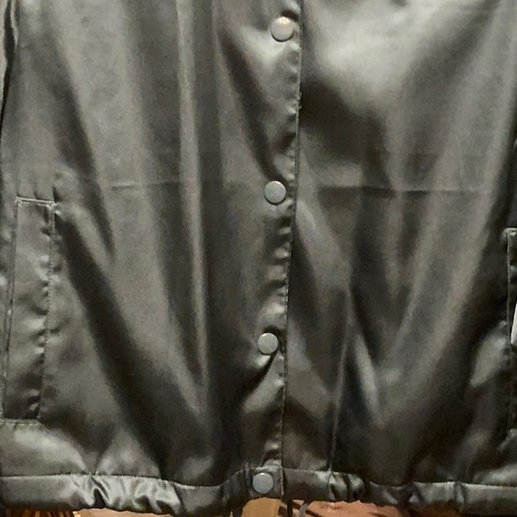 Nike Women's Dark Teal Bomber coach Jacket Large - Picture 4 of 9